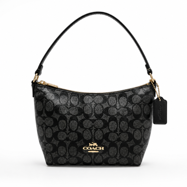 Coach Heritage Signature Shoulder Bag