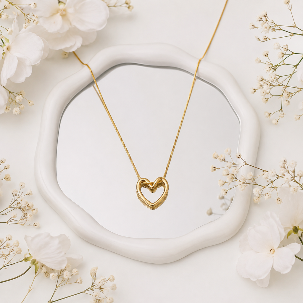 Hollow Heart Pendant